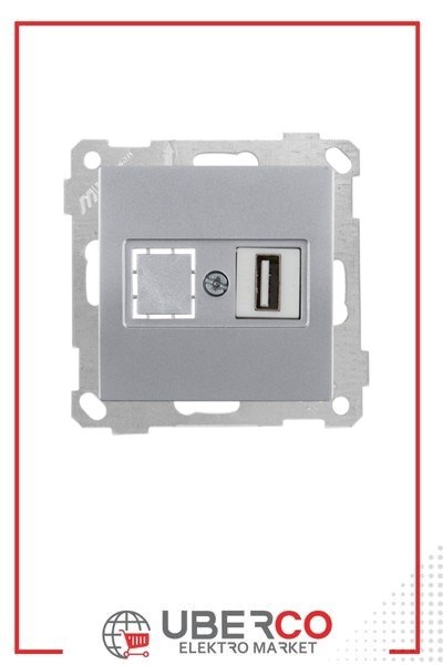 2100 455 0182Candela Mek+Tuş 1*USB Priz - İnoxCandela Mek+Tuş 1*USB Priz - İnox | MUTLUSAN{ubercoelektromarket}