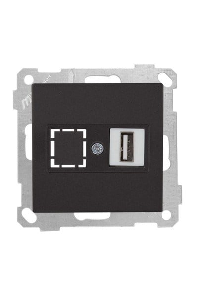 2100 455 0184Candela Mek+Tuş 1*USB Priz - SiyahCandela Mek+Tuş 1*USB Priz - Siyah | MUTLUSAN{ubercoelektromarket}