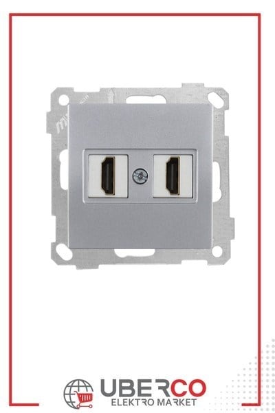 2100 458 0182Candela Mek+Tuş 2*Hdmı Priz - İnoxCandela Mek+Tuş 2*Hdmı Priz - İnox | MUTLUSAN{ubercoelektromarket}
