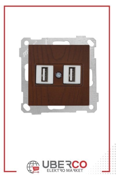 2100 456 0157Candela Mek+Tuş 2*USB Priz - CevizCandela Mek+Tuş 2*USB Priz - Ceviz | MUTLUSAN{ubercoelektromarket}