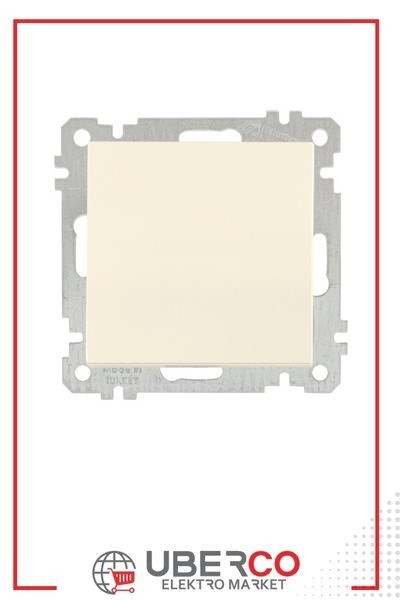 2100 405 0102Candela Mek+Tuş Çift Kutuplu Anahtar (Klipsli) - KremCandela Mek+Tuş Çift Kutuplu Anahtar - Krem | MUTLUSAN{ubercoelektromarket}