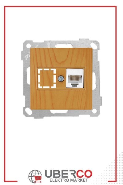 2100 136 0158Candela Mek+Tuş Data Prizi 1*Rj45 (Cat5E) - MeşeCandela Mek+Tuş Data Prizi 1*Rj45 (Cat5E) - Meşe | MUTLUSAN{ubercoelektromarket}