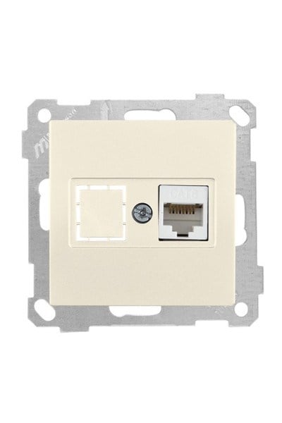 2100 140 0102Candela Mek+Tuş Data Prizi 1*Rj45 (Cat6) - KremCandela Mek+Tuş Data Prizi 1*Rj45 (Cat6) - Krem | MUTLUSAN{ubercoelektromarket}