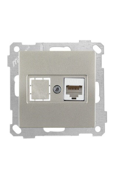 2100 140 0183Candela Mek+Tuş Data Prizi 1*Rj45 (Cat6) - TitanyumCandela Mek+Tuş Data Prizi 1*Rj45 - Titanyum | MUTLUSAN{ubercoelektromarket}