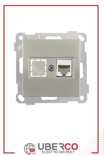 2100 140 0183Candela Mek+Tuş Data Prizi 1*Rj45 (Cat6) - TitanyumCandela Mek+Tuş Data Prizi 1*Rj45 - Titanyum | MUTLUSAN{ubercoelektromarket}