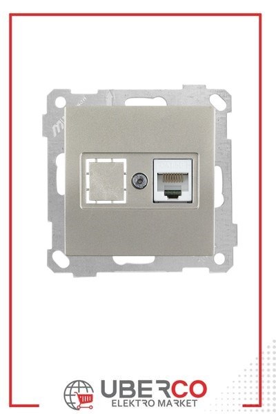 2100 136 0183Candela Mek+Tuş Data Prizi 1*Rj45 (Cat5E) - TitanyumCandela Mek+Tuş Data Prizi 1*Rj45 - Titanyum | MUTLUSAN{ubercoelektromarket}