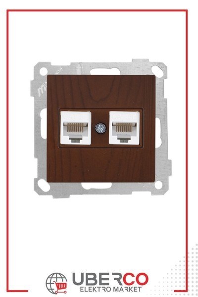 2100 138 0157Candela Mek+Tuş Data Prizi 2*Rj45 (Cat5E) - CevizCandela Mek+Tuş Data Prizi 2*Rj45 (Cat5E) - Ceviz | MUTLUSAN{ubercoelektromarket}