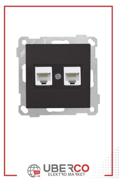 2100 138 0184Candela Mek+Tuş Data Prizi 2*Rj45 (Cat5E) - SiyahCandela Mek+Tuş Data Prizi 2*Rj45 (Cat5E) - Siyah | MUTLUSAN{ubercoelektromarket}
