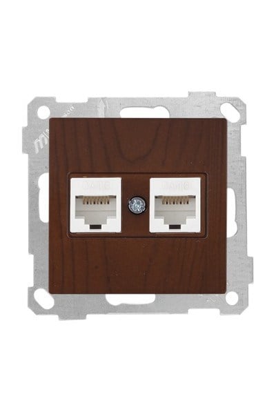 2100 141 0157Candela Mek+Tuş Data Prizi 2*Rj45 (Cat6) - CevizCandela Mek+Tuş Data Prizi 2*Rj45 (Cat6) - Ceviz | MUTLUSAN{ubercoelektromarket}