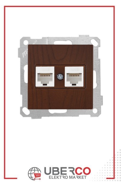 2100 141 0157Candela Mek+Tuş Data Prizi 2*Rj45 (Cat6) - CevizCandela Mek+Tuş Data Prizi 2*Rj45 (Cat6) - Ceviz | MUTLUSAN{ubercoelektromarket}