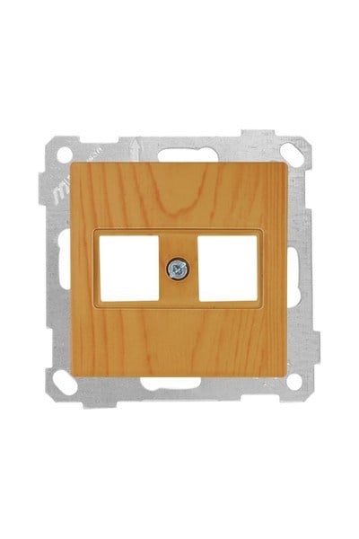 2100 137 0158Candela Mek+Tuş Data Prizi 2*Rj45 (Konnektörsüz) - MeşeCandela Mek+Tuş Data Prizi 2*Rj45 (Konnektörsüz) - Meşe{ubercoelektromarket}
