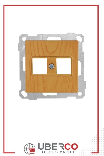 2100 137 0158Candela Mek+Tuş Data Prizi 2*Rj45 (Konnektörsüz) - MeşeCandela Mek+Tuş Data Prizi 2*Rj45 (Konnektörsüz) - Meşe{ubercoelektromarket}