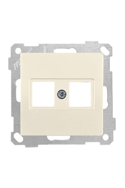 2100 137 0102Candela Mek+Tuş Data Prizi 2*Rj45 (Konnektörsüz) - KremCandela Mek+Tuş Data Prizi 2*Rj45 (Konnektörsüz) - Krem{ubercoelektromarket}