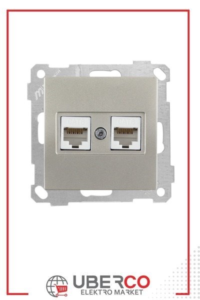 2100 141 0183Candela Mek+Tuş Data Prizi 2*Rj45 (Cat6) - TitanyumCandela Mek+Tuş Data Prizi 2*Rj45 - Titanyum | MUTLUSAN{ubercoelektromarket}
