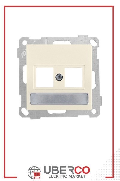 2100 128 0102Candela Mek+Tuş Etiketli Telefon+Data Prizi (Konnektörsüz) - KremCandela Mek+Tuş Etiketli Telefon+Data Prizi (Konnektörsüz){ubercoelektromarket}