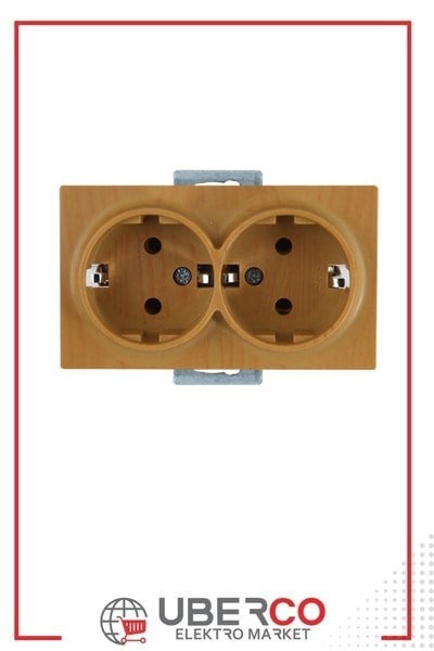 2100 200 0258Candela Mek+Tuş İkili Topraklı Priz Porselen - MeşeCandela Mek+Tuş İkili Topraklı Priz Porselen - Meşe |{ubercoelektromarket}