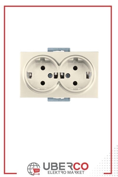 2100 200 0202Candela Mek+Tuş İkili Topraklı Priz Porselen - KremCandela Mek+Tuş İkili Topraklı Priz Porselen - Krem |{ubercoelektromarket}