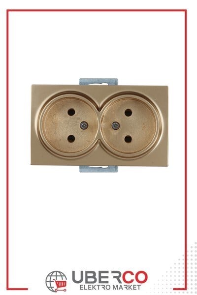2100 203 0280Candela Mek+Tuş İkili Topraksız Priz - Antik AltınCandela Mek+Tuş İkili Topraksız Priz - Antik Altın |{ubercoelektromarket}