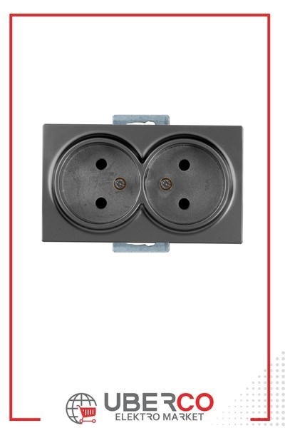 2100 203 0295Candela Mek+Tuş İkili Topraksız Priz - FümeCandela Mek+Tuş İkili Topraksız Priz - Füme | MUTLUSAN{ubercoelektromarket}