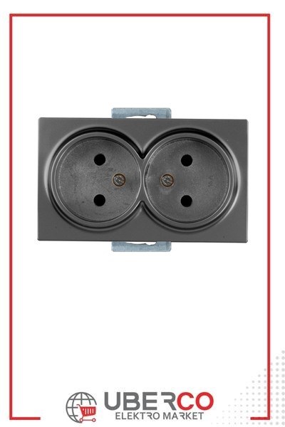 2100 201 0295Candela Mek+Tuş İkili Topraksız Priz Porselen - FümeCandela Mek+Tuş İkili Topraksız Priz Porselen - Füme |{ubercoelektromarket}