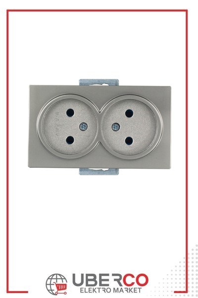 2100 203 0283Candela Mek+Tuş İkili Topraksız Priz - TitanyumCandela Mek+Tuş İkili Topraksız Priz - Titanyum | MUTLUSAN{ubercoelektromarket}