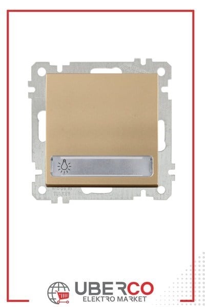 2100 419 0280Candela Mek+Tuş Işıklı Etiketli Çağırma (Vidalı) - Antik AltınCandela Mek+Tuş Işıklı Etiketli Çağırma - Antik Altın{ubercoelektromarket}