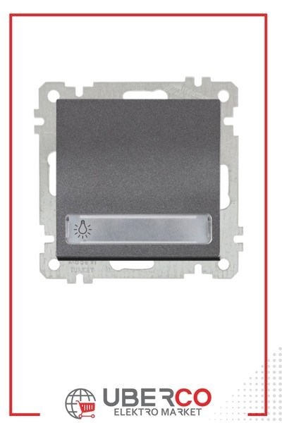 2100 419 0295Candela Mek+Tuş Işıklı Etiketli Çağırma (Vidalı) - FümeCandela Mek+Tuş Işıklı Etiketli Çağırma (Vidalı) - Füme{ubercoelektromarket}