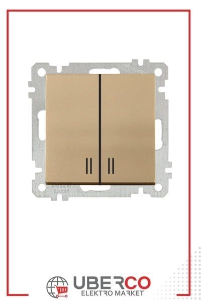 2100 426 0280Candela Mek+Tuş Işıklı Komütatör (Vidalı) - Antik AltınCandela Mek+Tuş Işıklı Komütatör (Vidalı) - Antik Altın{ubercoelektromarket}