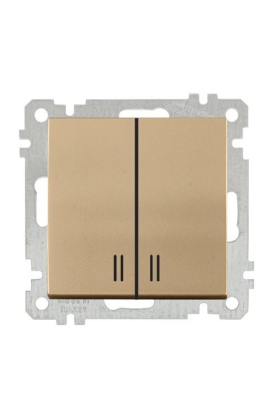 2100 426 0280Candela Mek+Tuş Işıklı Komütatör (Vidalı) - Antik AltınCandela Mek+Tuş Işıklı Komütatör (Vidalı) - Antik Altın{ubercoelektromarket}