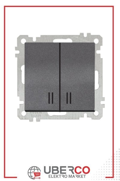2100 426 0295Candela Mek+Tuş Işıklı Komütatör (Vidalı) - FümeCandela Mek+Tuş Işıklı Komütatör (Vidalı) - Füme | MUTLUSAN{ubercoelektromarket}