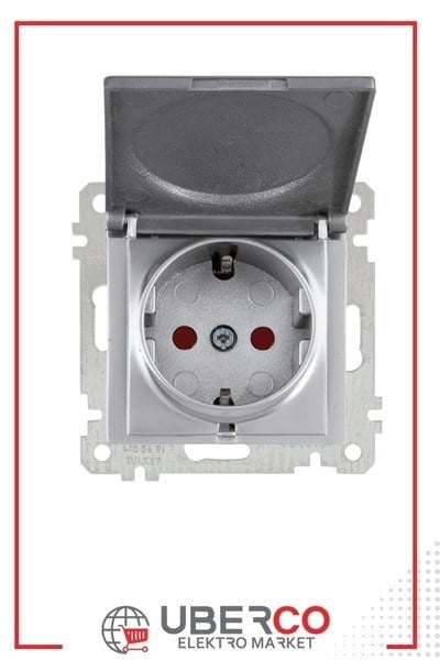 2100 611 0282Candela Mek+Tuş Kapaklı Topraklı Priz Çocuk Korumalı - İnoxCandela Mek+Tuş Kapaklı Topraklı Priz Çocuk Korumalı - İnox{ubercoelektromarket}