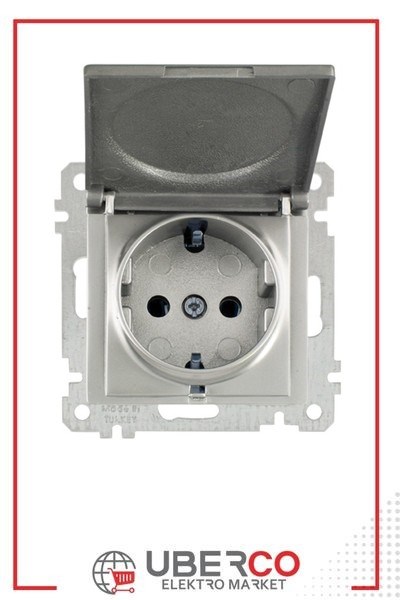 2100 610 0283Candela Mek+Tuş Kapaklı Topraklı Priz - TitanyumCandela Mek+Tuş Kapaklı Topraklı Priz - Titanyum | MUTLUSAN{ubercoelektromarket}