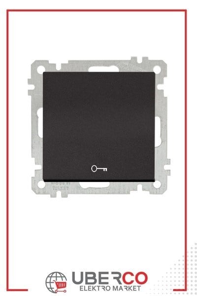 2100 407 0284KCandela Mek+Tuş Kapı Otomatiği Anahtarı (Vidalı) - SiyahCandela Mek+Tuş Kapı Otomatiği Anahtarı (Vidalı) - Siyah{ubercoelektromarket}