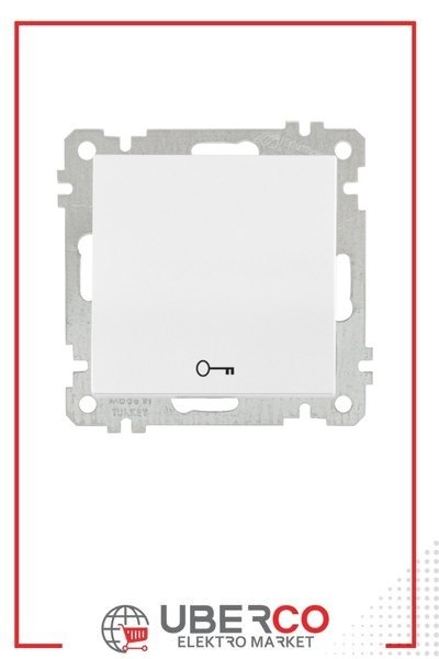 2100 407 0201KCandela Mek+Tuş Kapı Otomatiği Anahtarı (Vidalı) - BeyazCandela Mek+Tuş Kapı Otomatiği Anahtarı (Vidalı) - Beyaz{ubercoelektromarket}