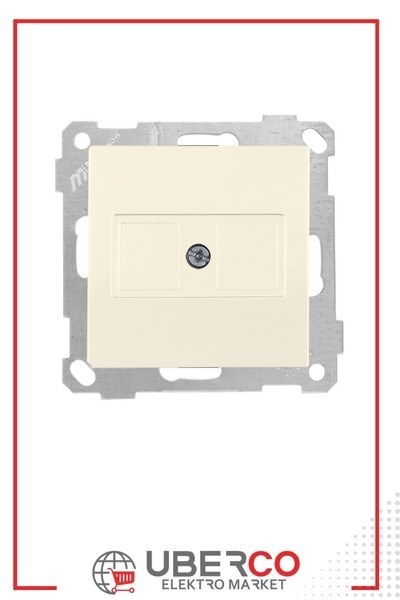 2100 121 0202Candela Mek+Tuş Kör Kapak - KremCandela Mek+Tuş Kör Kapak - Krem | MUTLUSAN{ubercoelektromarket}
