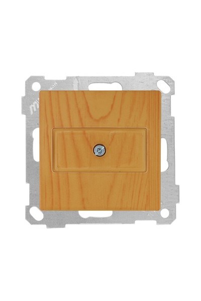 2100 121 0258Candela Mek+Tuş Kör Kapak - MeşeCandela Mek+Tuş Kör Kapak - Meşe | MUTLUSAN{ubercoelektromarket}