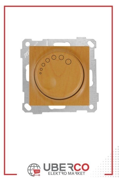2100 440 0258Candela Mek+Tuş Rl Işıklı Dimmer 600W - MeşeCandela Mek+Tuş Rl Işıklı Dimmer 600W - Meşe | MUTLUSAN{ubercoelektromarket}