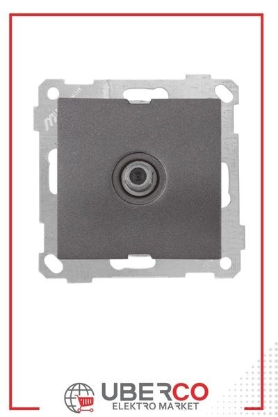 2100 166 0195Candela Mek+Tuş Sat Prizi (Geçişli) 4DB/F Konnektörlü - FümeCandela Mek+Tuş Sat Prizi (Geçişli) 4DB-F Konnektörlü - Füme{ubercoelektromarket}