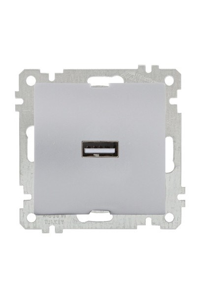 2100 448 0182Candela Mek+Tuş Tekli USB Şarj Prizi - İnoxCandela Mek+Tuş Tekli USB Şarj Prizi - İnox | MUTLUSAN{ubercoelektromarket}
