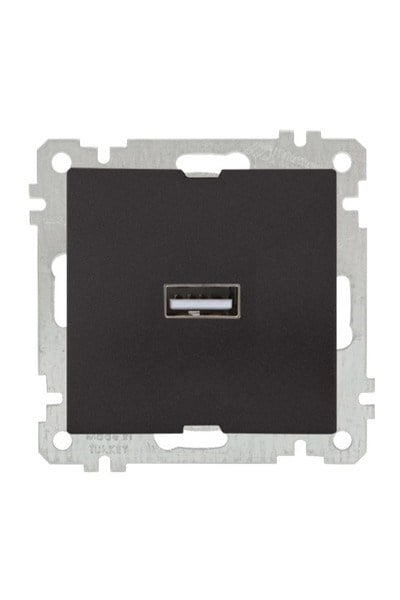 2100 448 0184Candela Mek+Tuş Tekli USB Şarj Prizi - SiyahCandela Mek+Tuş Tekli USB Şarj Prizi - Siyah | MUTLUSAN{ubercoelektromarket}
