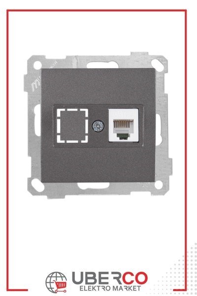 2100 125 0195Candela Mek+Tuş Telefon Prizi 1Xrj11 (Cat3) - FümeCandela Mek+Tuş Telefon Prizi 1Xrj11 - Füme | MUTLUSAN{ubercoelektromarket}