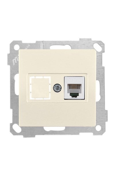 2100 125 0102Candela Mek+Tuş Telefon Prizi 1Xrj11 (Cat3) - KremCandela Mek+Tuş Telefon Prizi 1Xrj11 - Krem | MUTLUSAN{ubercoelektromarket}