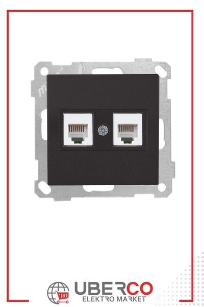 2100 126 0184Candela Mek+Tuş Telefon Prizi 2Xrj11 (Cat3) - SiyahCandela Mek+Tuş Telefon Prizi 2Xrj11 - Siyah | MUTLUSAN{ubercoelektromarket}