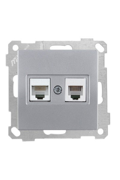 2100 139 0182Candela Mek+Tuş Telefon+Data Prizi (Rj11 Cat3+Cat5E) - İnoxCandela Mek+Tuş Telefon+Data Prizi (Rj11 Cat3+Cat5E) - İnox{ubercoelektromarket}