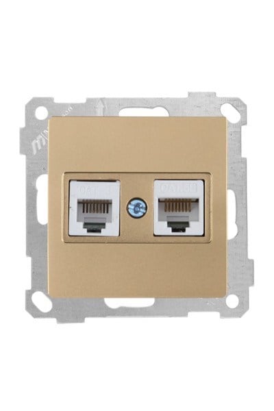 2100 139 0101Candela Mek+Tuş Telefon+Data Prizi (Rj11 Cat3+Cat5E) - BeyazCandela Mek+Tuş Telefon+Data Prizi (Rj11 Cat3+Cat5E) - Beyaz{ubercoelektromarket}