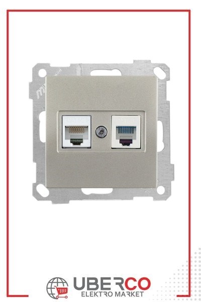 2100 139 0183Candela Mek+Tuş Telefon+Data Prizi (Rj11 Cat3+Cat5E) - TitanyumCandela Mek+Tuş Telefon+Data Prizi - Titanyum{ubercoelektromarket}