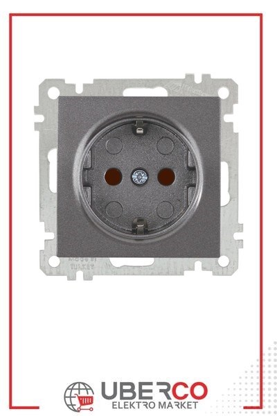 2100 605 0295Candela Mek+Tuş Topraklı Priz Çocuk Korumalı - FümeCandela Mek+Tuş Topraklı Priz Çocuk Korumalı - Füme |{ubercoelektromarket}