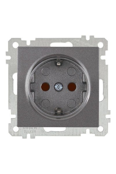 2100 605 0295Candela Mek+Tuş Topraklı Priz Çocuk Korumalı - FümeCandela Mek+Tuş Topraklı Priz Çocuk Korumalı - Füme |{ubercoelektromarket}
