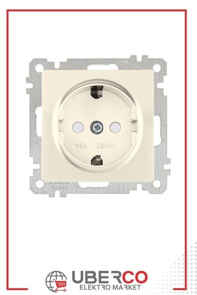 2100 605 0202Candela Mek+Tuş Topraklı Priz Çocuk Korumalı - KremCandela Mek+Tuş Topraklı Priz Çocuk Korumalı - Krem |{ubercoelektromarket}