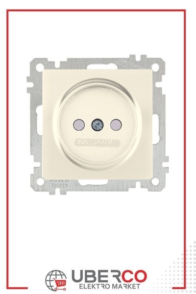 2100 606 0202Candela Mek+Tuş Topraksız Priz Çocuk Korumalı - KremCandela Mek+Tuş Topraksız Priz Çocuk Korumalı - Krem |{ubercoelektromarket}